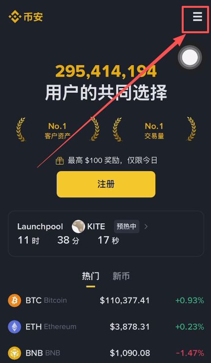 binance和币安交易所注册下载