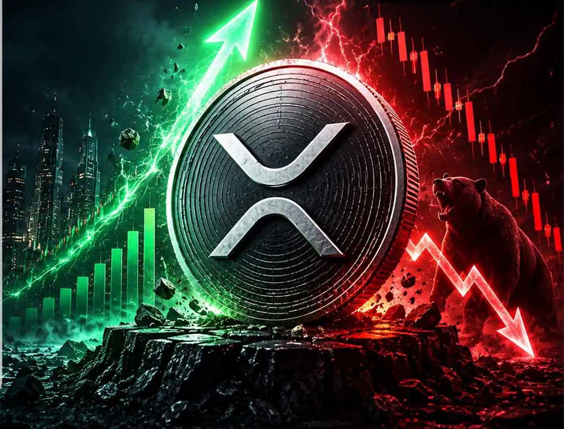 XRP价格预测:2026年XRP价格会达到5美元还是跌至0.80美元?