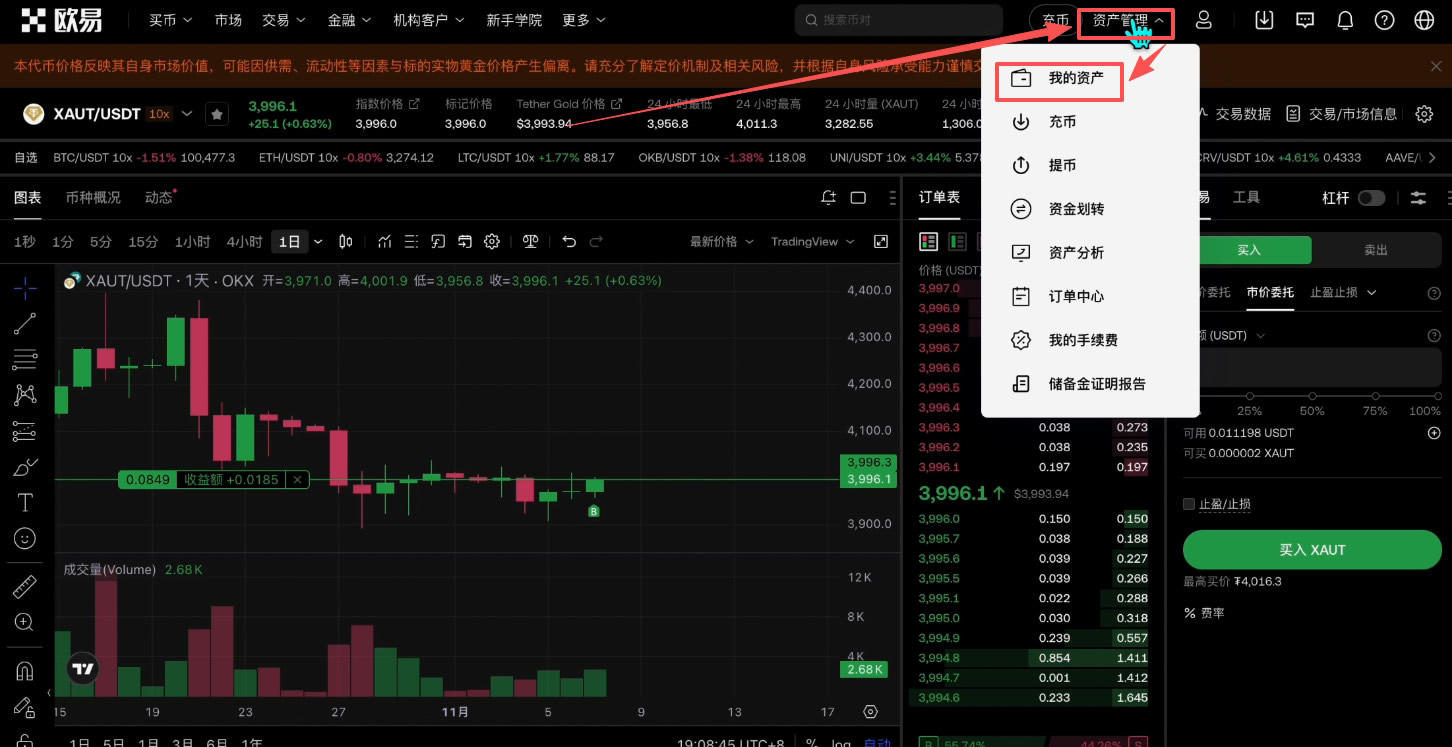 如何买入黄金RWA代币？币安购买黄金RWA代币全流程_图21