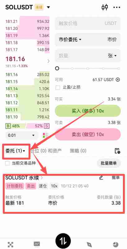 欧易合约交易必看：限价、市价、止盈止损以及计划委托成交形式全攻略