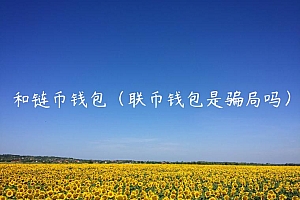 和链币钱包(联币钱包是骗局吗)