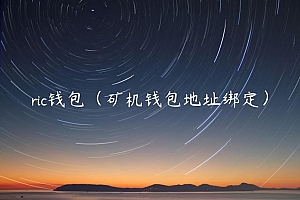 ric钱包(矿机钱包地址绑定)