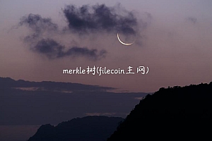 mrkl树 – filcoin主网