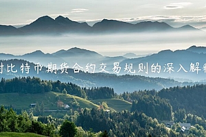 对比特币期货合约交易规则的深入解释