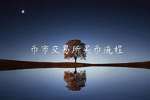币市交易所买币流程
