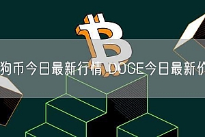 狗狗币今日最新行情 DOGE今日最新价格