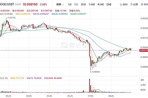 狗狗币现在最新近况 DOGE今日最新价格行情