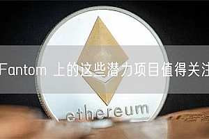 Fantom 上的这些潜力项目值得关注