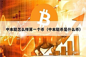 中本聪怎么样算一个币(中本聪币是什么币)