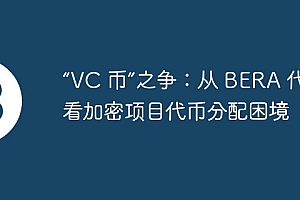 “VC 币”之争:从 BERA 代币看加密项目代币分配困境
