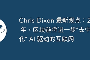 Chris Dixon 最新观点:2025 年,区块链将进一步“去中心化” AI 驱动的互联网