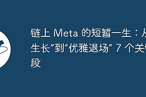 链上 Meta 的短暂一生:从“野蛮生长”到“优雅退场” 7 个关键阶段