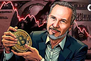 彼得·席夫(Peter Schiff)对他的比特币(BTC)批评加倍:加密货币不是钱