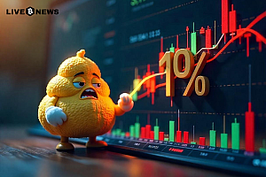 Fartcoin的臭味:下降11%和200 EMA