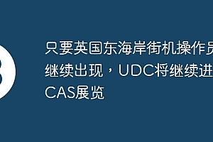 只要英国东海岸街机操作员继续出现,UDC将继续进行ECAS展览