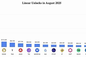 2025年8月代币解锁:29.9亿美元即将进入加密市场,一文介绍