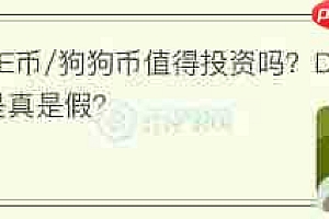 狗狗币是否值得投资