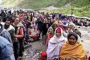 Amarnath Yatra:令牌分布和干式跑步朝圣准备工作