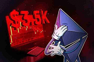 以太坊价格将率先跌至3500美元?ETH空头情绪持续升温