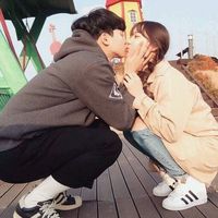 久伴不离的情侣双人情侣头像一对