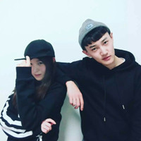 一对幸福的校园情侣校园情侣头像