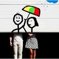 轻松惬意的搞怪情侣搞怪情侣头像
