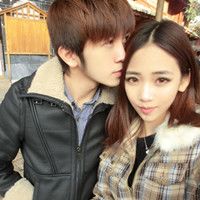 爱人幸福的笑颜qq头像
