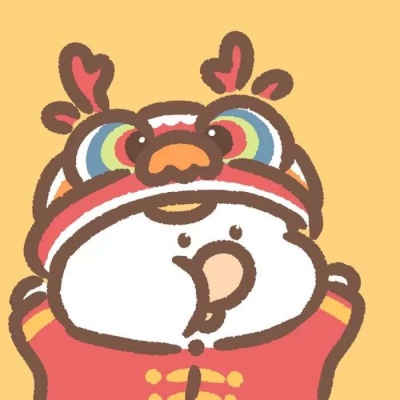 中国风喜庆情侣头像