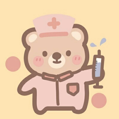 小熊可爱情侣头像