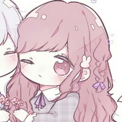 季闺蜜头像二人各一张姊  唯美ins♥动漫情侣头像♥图源各处侵删致歉 卡通呆萌一对-第10张