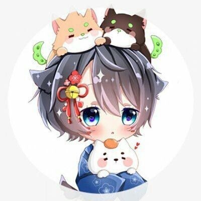 超甜情侣卡通头像一对