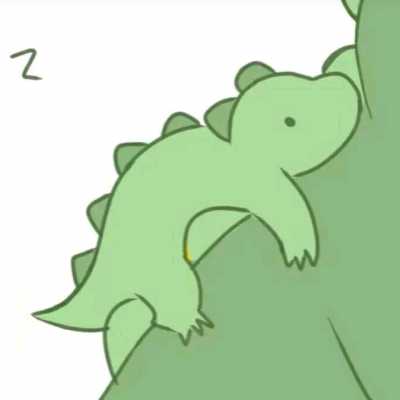 情侣头像恐龙一对