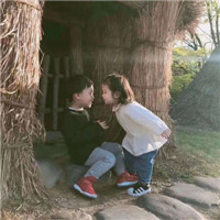 只想与你共度一生可爱小孩情侣头像