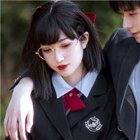 我会奔你而来简单清新情侣头像
