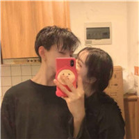 守在有你的美好世界小清新情侣头像