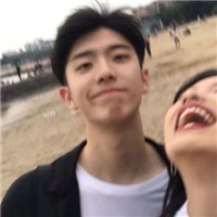我掀起山河奔向你简单清新情侣头像