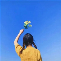 我掀起山河奔向你简单清新情侣头像