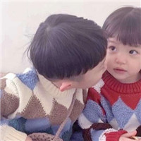 萌萌哒的小孩情侣超可爱小孩情侣头像