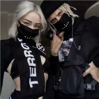 个性好看情侣酷拽时尚情侣头像