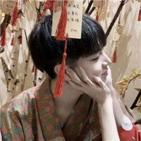 只是喜欢你呀小清新情侣头像
