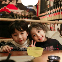 超甜萌娃情侣超萌小孩情侣头像