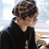 超美文艺情侣头像