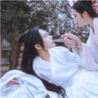 意境古风情侣头像