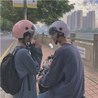 个性甜蜜ins情侣头像