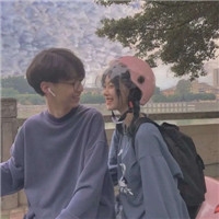 个性甜蜜ins情侣头像