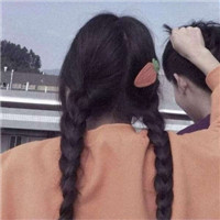 个性甜蜜网红情侣头像