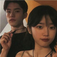 ins个性时尚情侣头像