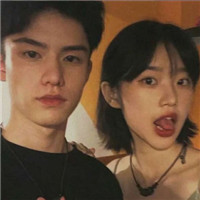 ins个性时尚情侣头像