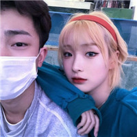 ins个性时尚情侣头像