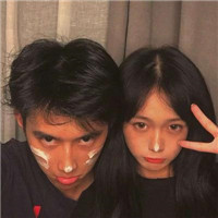 清新可爱情侣头像